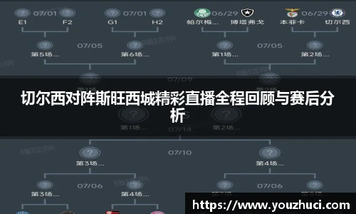 切尔西对阵斯旺西城精彩直播全程回顾与赛后分析